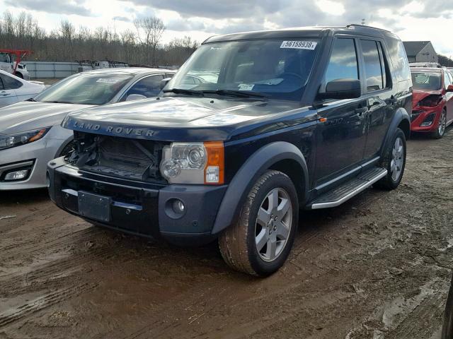 SALAG25438A447394 - 2008 LAND ROVER LR3 HSE BLACK photo 2