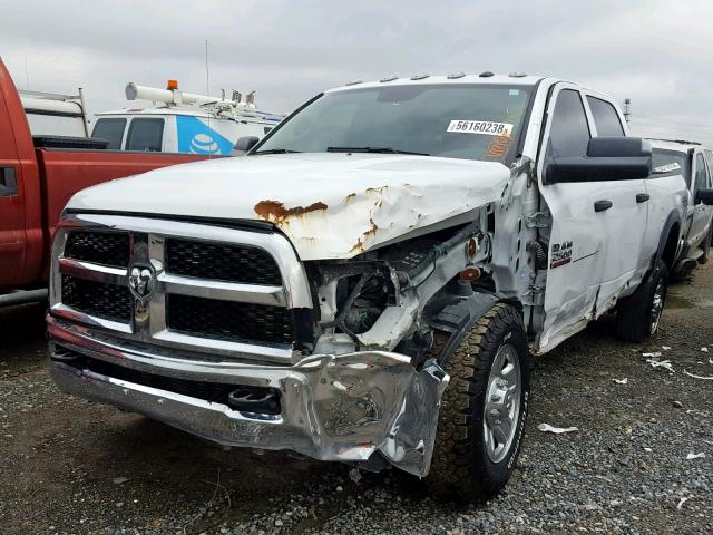 3C6UR5CL8HG639087 - 2017 RAM 2500 ST WHITE photo 2