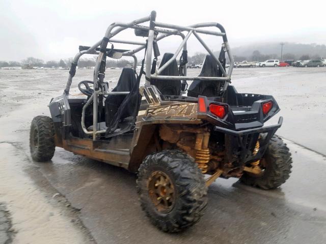 4XAXE7EA4EB962167 - 2014 POLARIS RZR 4 800 GRAY photo 3