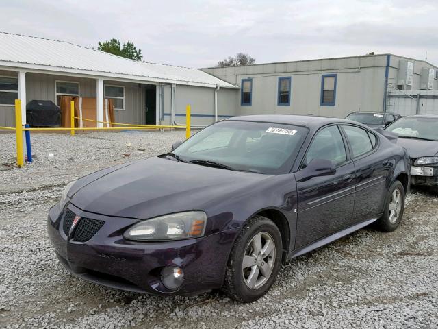 2G2WP552X71180619 - 2007 PONTIAC GRAND PRIX PURPLE photo 2