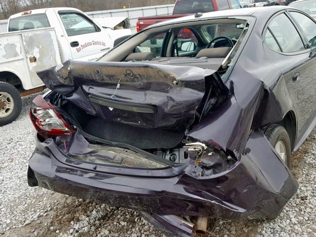 2G2WP552X71180619 - 2007 PONTIAC GRAND PRIX PURPLE photo 9