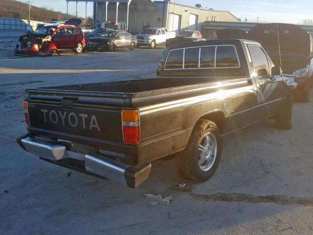 JT4RN55P7J7033744 - 1988 TOYOTA PICKUP 1/2 BLACK photo 4