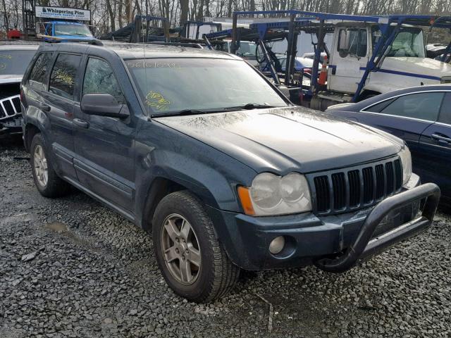 1J4GR48K05C614208 - 2005 JEEP GRAND CHER GREEN photo 1