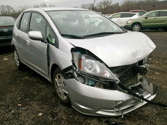 JHMGE8H34DC074425 - 2013 HONDA FIT SILVER photo 1