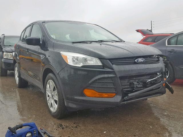 1FMCU0F75EUC27606 - 2014 FORD ESCAPE S BLUE photo 1