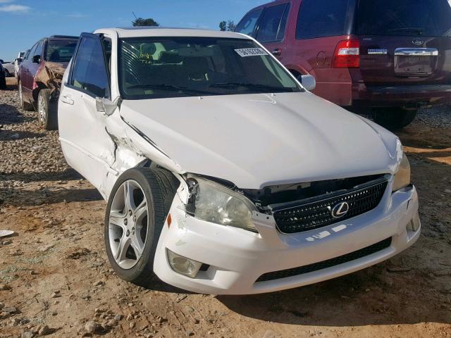 JTHBD192230075230 - 2003 LEXUS IS 300 WHITE photo 1