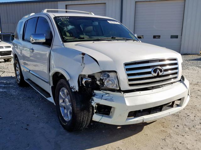 5N3AA08A87N805016 - 2007 INFINITI QX56 WHITE photo 1