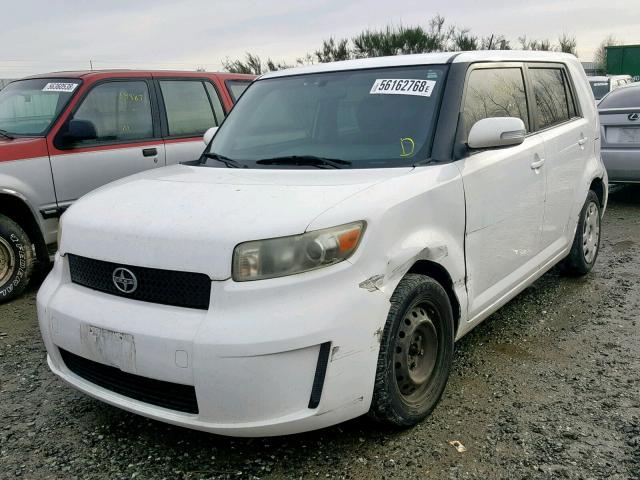 JTLKE50E391064502 - 2009 TOYOTA SCION XB Ақ фото 2