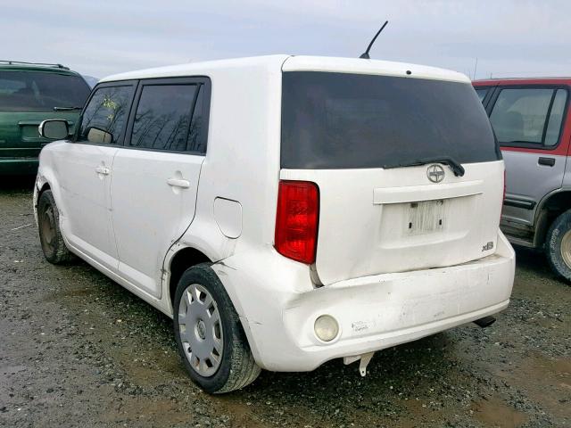 JTLKE50E391064502 - 2009 TOYOTA SCION XB Ақ фото 3