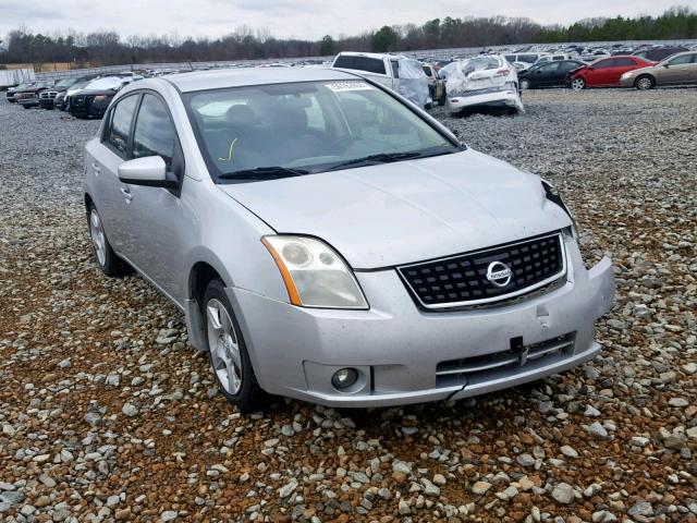 3N1AB61E08L765089 - 2008 NISSAN SENTRA 2.0 SILVER photo 1