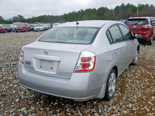 3N1AB61E08L765089 - 2008 NISSAN SENTRA 2.0 SILVER photo 4