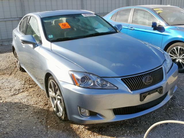 JTHBF5C2XA5125513 - 2010 LEXUS IS 250 BLUE photo 1