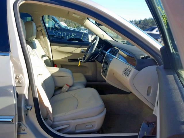 2G4WD582281139186 - 2008 BUICK LACROSSE C BEIGE photo 5