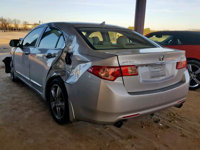 JH4CU2F69CC011475 - 2012 ACURA TSX TECH SILVER photo 3