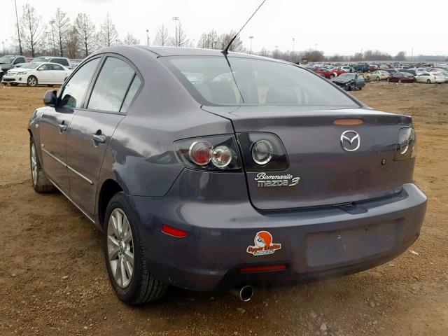 JM1BK323271639948 - 2007 MAZDA 3 S SILVER photo 3