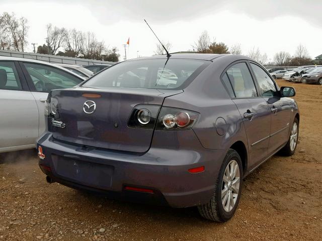 JM1BK323271639948 - 2007 MAZDA 3 S SILVER photo 4