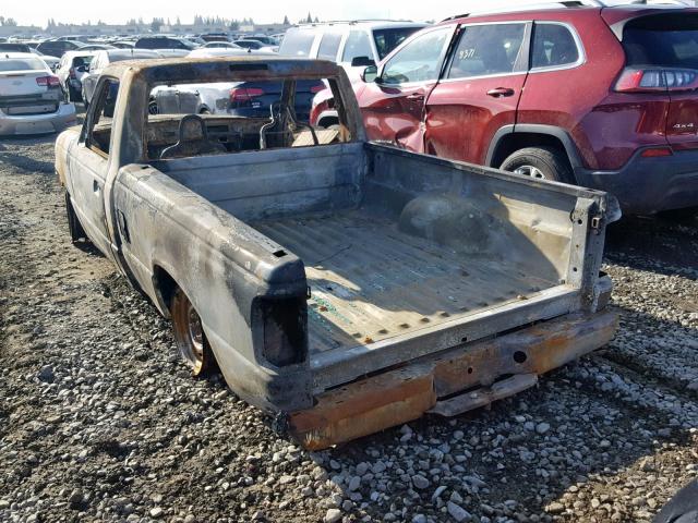 1FTYR10D46PA50675 - 2006 FORD RANGER BURN photo 3