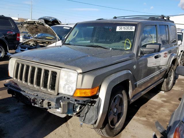 1J8HG48NX6C246821 - 2006 JEEP COMMANDER Qızıl foto 2