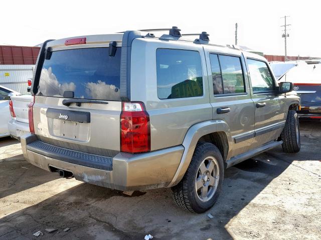1J8HG48NX6C246821 - 2006 JEEP COMMANDER Qızıl foto 4