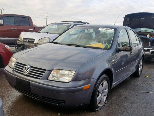 3VWSK69M63M027827 - 2003 VOLKSWAGEN JETTA GLS GRAY photo 2