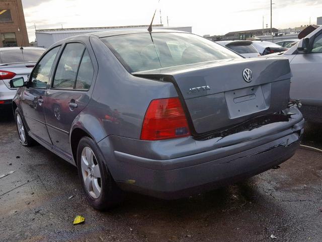 3VWSK69M63M027827 - 2003 VOLKSWAGEN JETTA GLS GRAY photo 3