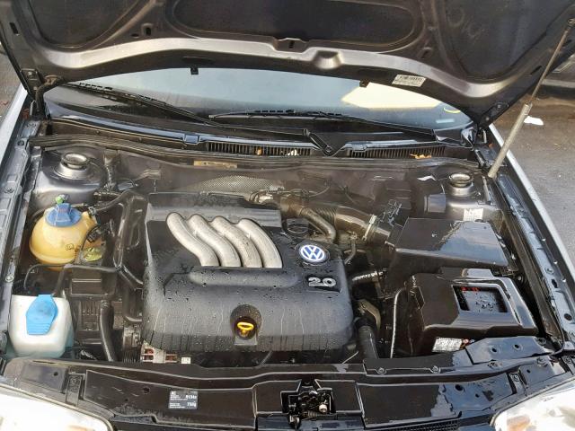 3VWSK69M63M027827 - 2003 VOLKSWAGEN JETTA GLS GRAY photo 7