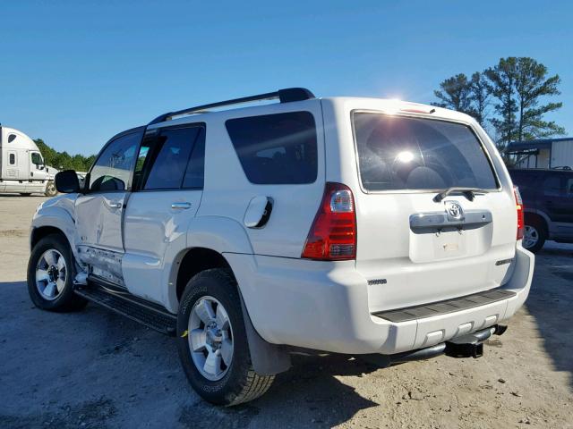 JTEZU14R278087725 - 2007 TOYOTA 4RUNNER SR WHITE photo 3