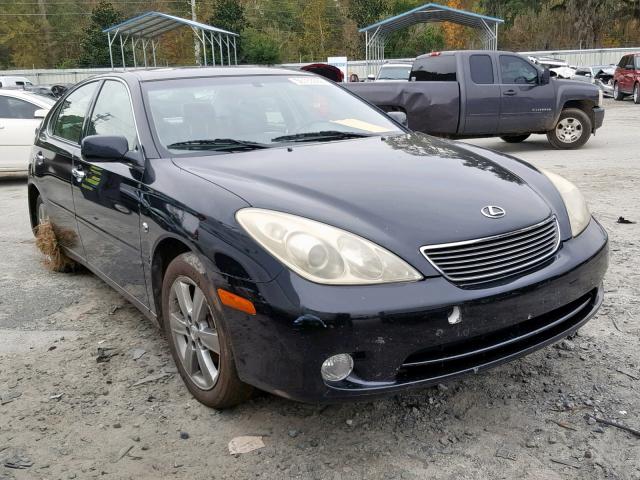 JTHBA30G065144727 - 2006 LEXUS ES 330 BLACK photo 1