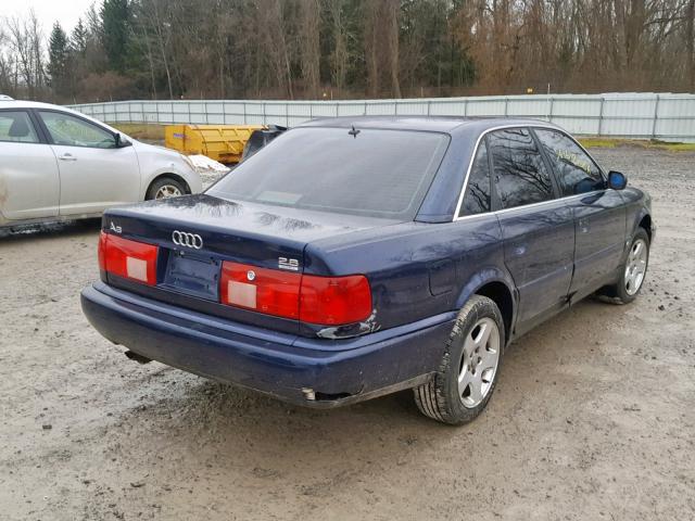 WAUGA84A7TN060617 - 1996 AUDI A6 2.8 QUA BLUE photo 4