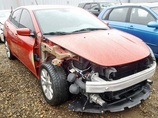 1C3CDFBA7DD151298 - 2013 DODGE DART SXT RED photo 1