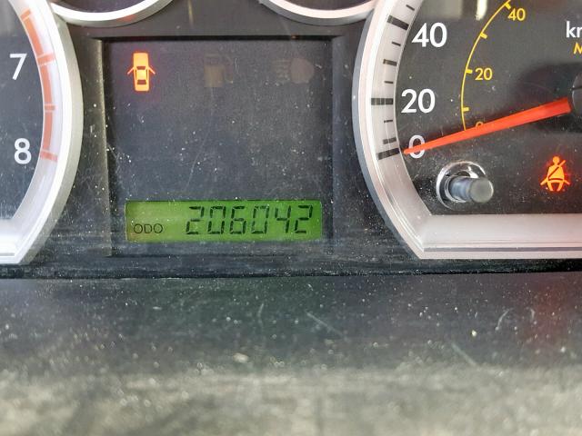 KL1TD556X8B269724 - 2008 CHEVROLET AVEO BASE ნაცრისფერი ფოტო 8