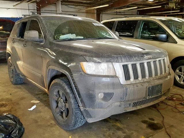 1J4RR4GG4BC693917 - 2011 JEEP GRAND CHER GRAY photo 1