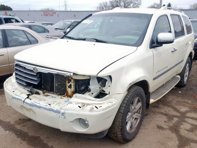 1A8HW58N38F114378 - 2008 CHRYSLER ASPEN LIMI CREAM photo 2