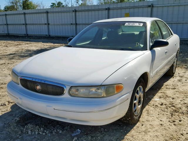 2G4WS52M5X1457558 - 1999 BUICK CENTURY CU WHITE photo 2