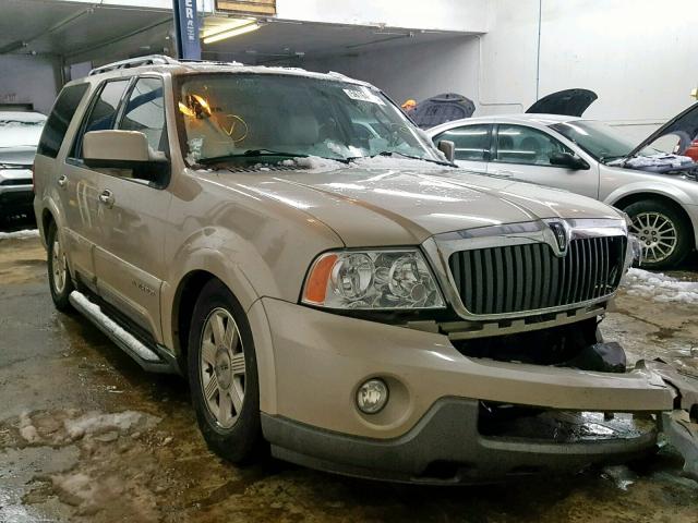 5LMFU28R14LJ23350 - 2004 LINCOLN NAVIGATOR 金色 照片 1