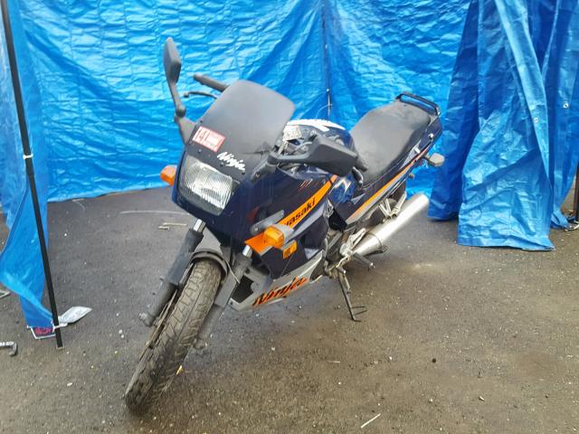 JKAEXMF195DA11360 - 2005 KAWASAKI EX250 F BLUE photo 2