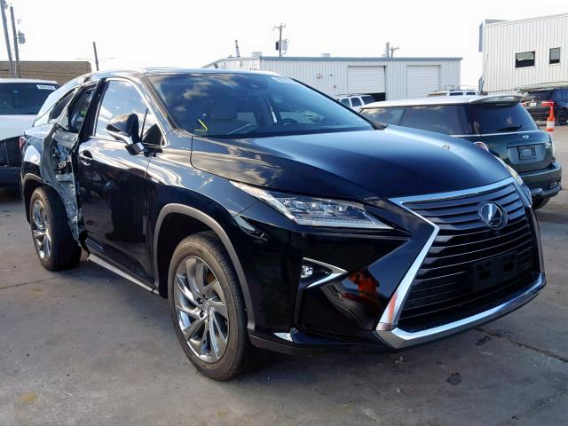 JTJGZKCA1J2001746 - 2018 LEXUS RX 350 L BLACK photo 1