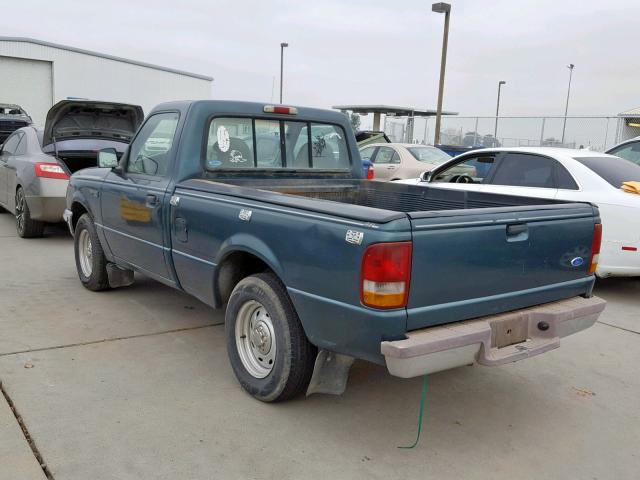 1FTCR10A5SPA45026 - 1995 FORD RANGER GREEN photo 3