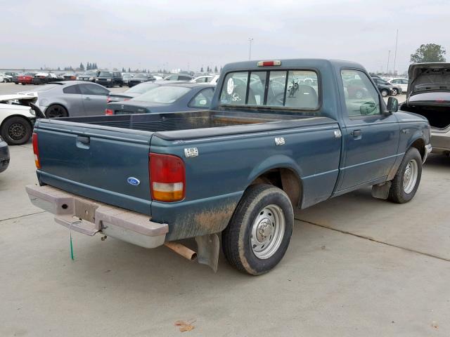 1FTCR10A5SPA45026 - 1995 FORD RANGER GREEN photo 4