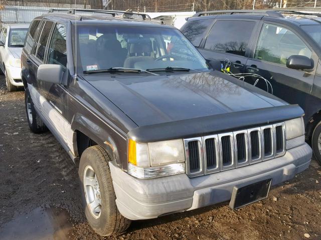 1J4GZ58S8WC244763 - 1998 JEEP GRAND CHER BLACK photo 1