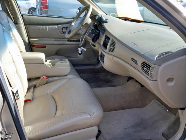 2G4WY55J311276482 - 2001 BUICK CENTURY LI GOLD photo 5