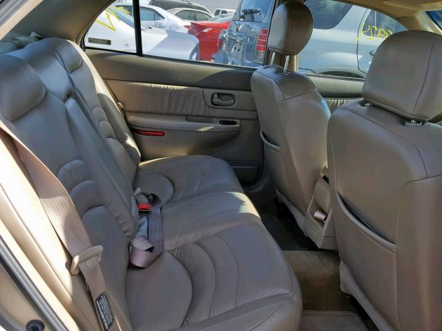 2G4WY55J311276482 - 2001 BUICK CENTURY LI GOLD photo 6