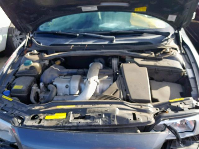 YV1RH527952475207 - 2005 VOLVO S60 R GRAY photo 7