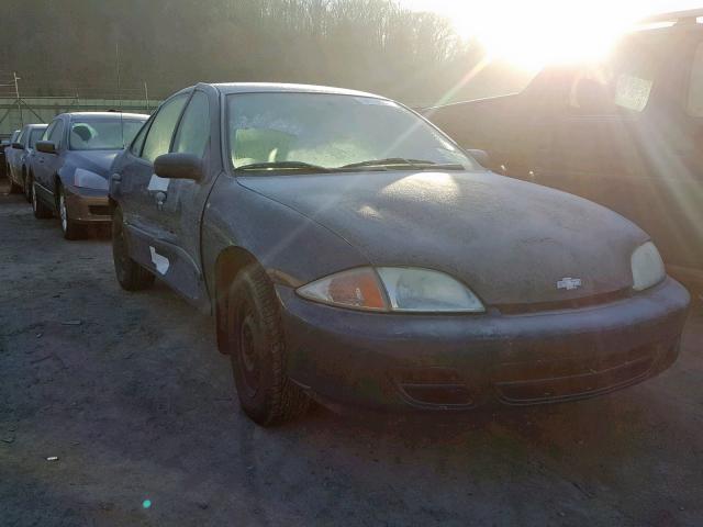 1G1JC524627340460 - 2002 CHEVROLET CAVALIER B BLUE photo 1