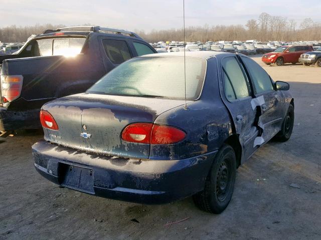 1G1JC524627340460 - 2002 CHEVROLET CAVALIER B BLUE photo 4