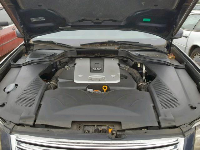 JNKCY01E89M800114 - 2009 INFINITI M35 BASE BLUE photo 7