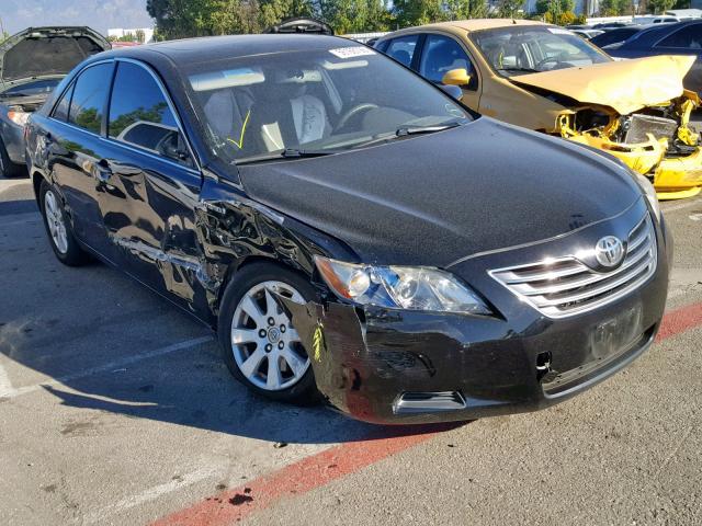 JTNBB46K583045024 - 2008 TOYOTA CAMRY HYBR BLACK photo 1