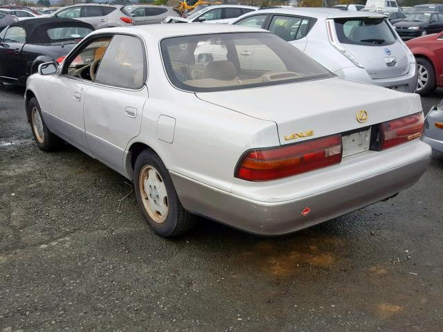 JT8GK13T7R0059529 - 1994 LEXUS ES 300 WHITE photo 3