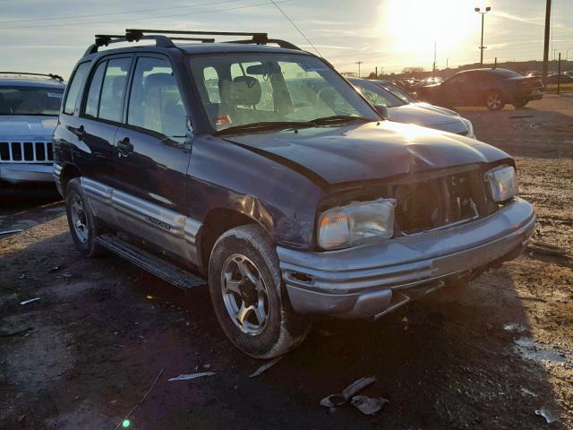 2CNBE634916923240 - 2001 CHEVROLET TRACKER LT BLUE photo 1