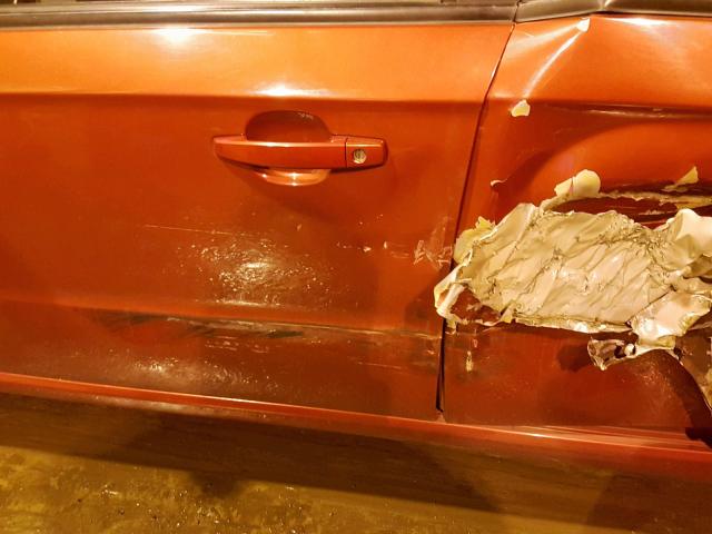 KL1TD5DE9AB120302 - 2010 CHEVROLET AVEO LS RED photo 10